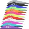 Q2i Archery Rapt-X Arrow Vanes - High-Profile Fletching Vanes with Tri-Fusion Adhesion for Stability & Control | Archery Accessories for Arrow Fletching (100, Black) view 2