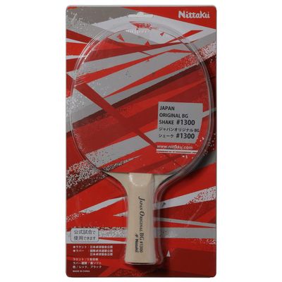 Nittaku NH5153 Table Tennis Racket, Adhesion, Thickness: Medium, J.T.A.A JOBG Shake 1300