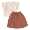 Cigit Concept Stylish and Elegant 100% Cotton Baby Girl Skirt Set - Perfect for Special Occasions or Everyday Wear (6-7 Y) view 1