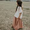 Cigit Concept Stylish and Elegant 100% Cotton Baby Girl Skirt Set - Perfect for Special Occasions or Everyday Wear (6-7 Y) view 2