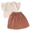 Cigit Concept Stylish and Elegant 100% Cotton Baby Girl Skirt Set - Perfect for Special Occasions or Everyday Wear (6-7 Y) view 4