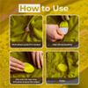 aZengear Repair Patches for Jackets, Tent, Shoe Toe, Air Mattress, Inflatables, PVC Gear - Waterproof, Self-Adhesive, Tear-Cold-Heat-Resistant, Down Puffer Coat (11Pcs, Yellow) view 2