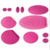 aZengear Repair Patches for Down Jackets - Waterproof, Pre-Cut, Self-Adhesive, Tear-Cold-Heat-Resistant Nylon Polyester Fabric to Fix Puffer Coats, Gear, Tents (11 Pcs, Dark Pink) view 1
