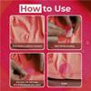 aZengear Repair Patches for Down Jackets - Waterproof, Pre-Cut, Self-Adhesive, Tear-Cold-Heat-Resistant Nylon Polyester Fabric to Fix Puffer Coats, Gear, Tents (11 Pcs, Dark Pink) view 2