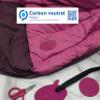 aZengear Repair Patches for Down Jackets - Waterproof, Pre-Cut, Self-Adhesive, Tear-Cold-Heat-Resistant Nylon Polyester Fabric to Fix Puffer Coats, Gear, Tents (11 Pcs, Dark Pink) view 4