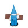 Carolina Panthers NFL Chalkboard Sign Gnome view 3