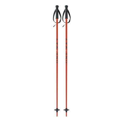 ONE Way Junior High Ski Poles - Durable Lightweight Aluminum Easy-to-Use Outdoor Winter Sports Downhill Alpine Ski Poles with Ergonomic Grip & Adjustable Strap, 90
