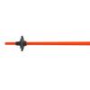 ONE Way Junior High Ski Poles - Durable Lightweight Aluminum Easy-to-Use Outdoor Winter Sports Downhill Alpine Ski Poles with Ergonomic Grip & Adjustable Strap, 90 view 4