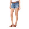 WallFlower Women's Fearless Curvy Denim Shorts High-Rise Belted Insta Vintage Juniors, Shawna II, 5 view 2