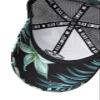 Black Clover Island Luck Hat - Tropical 15 - Black-Palm Tropical - Adjustable view 4