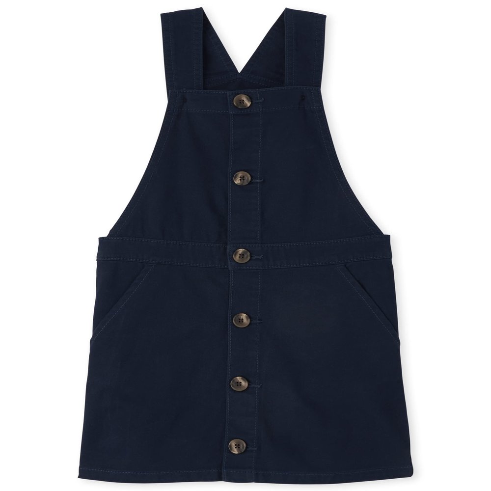 The Children's Place Girls Twill Skirtall Casual Dress, Tidal, 6-7 US