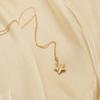 14K Solid Gold High Polish Five Pointer Star Charm Pendant Model_X_Fashion-492 view 2