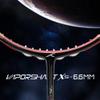HUNDRED Flutter S ATTK Carbon Fibre Strung Badminton Racket with Full Racket Cover for Intermediate Players (72g, Maximum String Tension - 32lbs) view 2