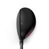 Wilson Dynapower Men's Hybrid Golf Club - Left Hand, Regular, 4,Black/Red view 2
