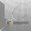 Hundred Viper 900 Carbon Fibre Strung Badminton Racket with Full Racket Cover (White/Blue) | for Intermediate Players | 79 Grams | Maximum String Tension - 32lbs view 3