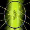 HUNDRED N-ERGY 80 Carbon Fibre Strung Badminton Racket with Full Racket Cover for Intermediate Players (84g, Maximum String Tension - 32lbs) view 2
