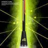 HUNDRED N-ERGY 80 Carbon Fibre Strung Badminton Racket with Full Racket Cover for Intermediate Players (84g, Maximum String Tension - 32lbs) view 3