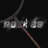 Hundred Rock 88 Carbon Fibre Strung Badminton Racket with Full Racket Cover (Dark Grey) | for Intermediate Players | 78 Grams | Maximum String Tension - 32lbs view 2