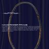Hundred Rock 88 Carbon Fibre Strung Badminton Racket with Full Racket Cover (Dark Grey) | for Intermediate Players | 78 Grams | Maximum String Tension - 32lbs view 4