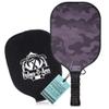 Palms-O-Aces T700 Carbon Fiber Pickleball Paddle  16mm Honeycomb Core, Textured Face for Spin & Control, Lightweight USAPA Spec Paddle with Comfort Grip & Neoprene Cover view 1