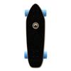 Yocaher Longboard Complete Mini Cruiser 27" x 8" w/Premium Black Grip Tape, Heavy Duty Aluminum Alloy Truck, 62mm Wheels, ABEC -9 Bearings - Rockstar Kitty Cat - White Wink view 2