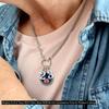 From the Heart Auburn Tigers Graduation Year 2024 Silver Chain Necklace AU Jewelry Licensed view 2