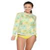 INGEAR Women's Rash Guard Shirts UPF 50+ Swim Shirt for Sun Protection Running Shirt Lightweight Quick Dry Top Sizes S-XXL (Daisy Delight, Small) view 1