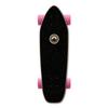 Yocaher Longboard Complete Mini Cruiser 27" x 8" w/Premium Black Grip Tape, Heavy Duty Aluminum Alloy Truck, 62mm Wheels, ABEC -9 Bearings - Rockstar Kitty Cat - Purple Pepper view 2