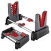 Real Avid Speed Stand | Collapsible Design, Adjustable 10" - 16" Stand for Cleaning & Maintenance | Compact, Portable Range Stand | Lightweight Vise Perfect for Hunting Rifles & Shotguns,Red view 1