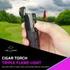 HELLAFAR GOLF Holder Divot Tool and Torch Lighter Kit - Magnetic Holder for Golf Carts - Divot Tool and Magnetic Ball Marker - Includes Triple Flame Torch Lighter (Butane Not Included) view 4