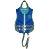 Full Throttle Child's Rapid Dry USCG Approved Life Jacket, Royal view 1