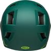 Bell Drop Youth BMX Bike and Skate Helmet, Green view 3