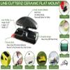 LINE CUTTERZ 2-Pack Rust-Free Patented Ceramic Blade Mountable Quick Fishing Line Cutter - Glow-in-The-Dark view 4