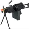 Evike Airsoft - A&K/Cybergun FN Licensed M249 Minimi Airsoft Saw w/Metal Body (Model: MK II para/Black) view 1