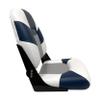 Wise 1461-1773 Baja Series High Back Boat Seat, Brite White/Grey/Midnight view 3