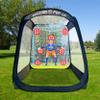 MACCABI Art 8' Pop-Up Soccer Practice Trainer - with Built-in Backdrop & Targets for Solo or Group Training for Children and Adults view 2