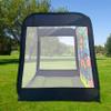 MACCABI Art 8' Pop-Up Soccer Practice Trainer - with Built-in Backdrop & Targets for Solo or Group Training for Children and Adults view 4