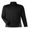 Men's Flash Snag Protection Plus IL Colorblock Quarter-Zip Black view 1