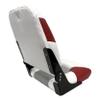 Wise 1461-1774 Baja Series High Back Boat Seat, Brite White/Grey/Dark Red view 4