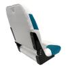 Wise 1461-0033 Baja Series High Back Boat Seat, Brite White/Teal view 4