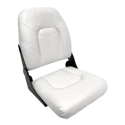 Wise 1461-784 Baja Series High Back Boat Seat, Brite White