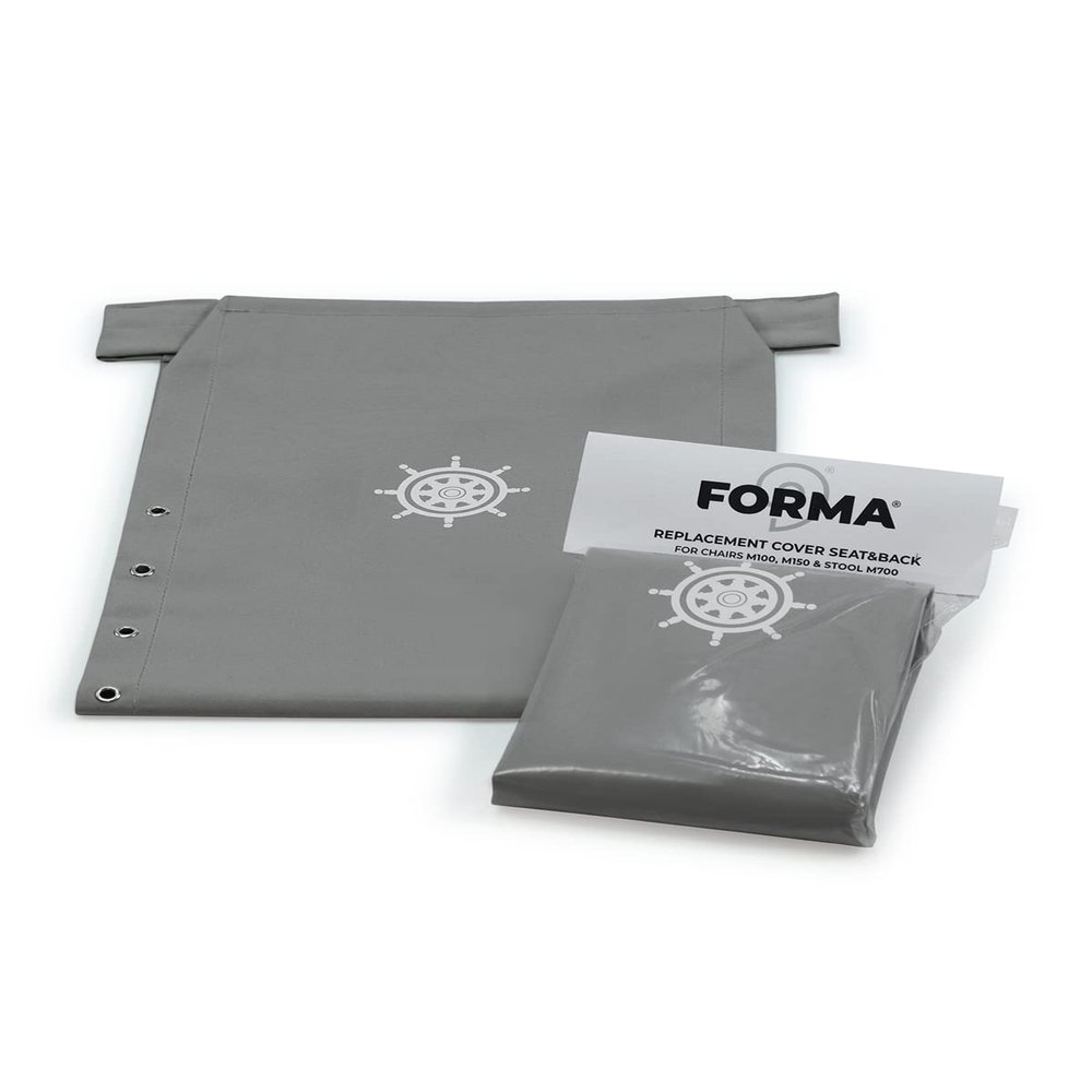 FORMA MARINE Replacement Grey recacril Fabric for Chair M150G, Model RM150G
