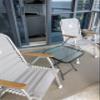FORMA MARINE Replacement Grey recacril Fabric for Chair M150G, Model RM150G view 2