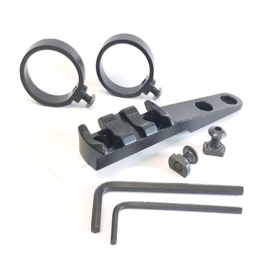 CDM Gear G8TR-C Low Profile Forward Position 6061-T6 Aluminum Cantilever Light Mount for Forends - Compatible with a Rail Mounted or Round Bodied 1" Lights, Hardware Included