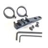 CDM Gear G8TR-C Low Profile Forward Position 6061-T6 Aluminum Cantilever Light Mount for Forends - Compatible with a Rail Mounted or Round Bodied 1" Lights, Hardware Included view 1