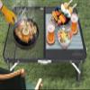 HAC HAC3453 Outdoor Mesh & Aluminum Table view 2