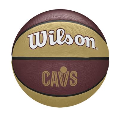 WILSON NBA Team Tribute Basketball - Cleveland Cavaliers, Size 7-29.5"