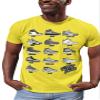 Shirt to Match Cool Grey - Retro 1 2 3 4 5 6 7 8 9 10 11 12 13 Sneakers, Men's Tee to Match -s view 1