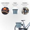Basil Bicycle Shopper Graphite Blue, 30 x 18 x 49 cm view 2