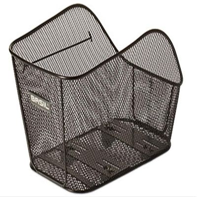 Basil HR fixed mounting basket ICON M black